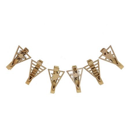 AX kolíčky stromeček BD7355 6ks