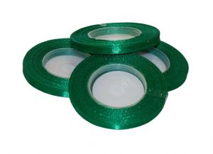 ALIGA stuha 6/32m -20 zelená tm.hladká