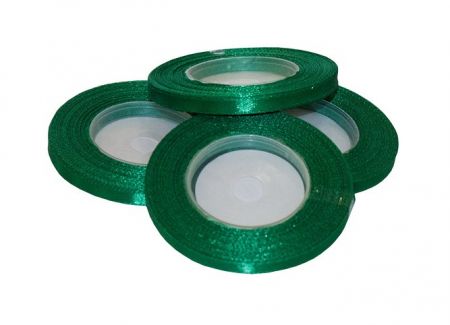 ALIGA stuha 6/32m -20 zelená tm.hladká