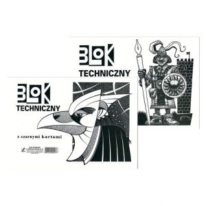 Skicák A4/10l černý KRESKA