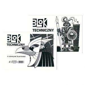 Skicák A4/10l černý KRESKA