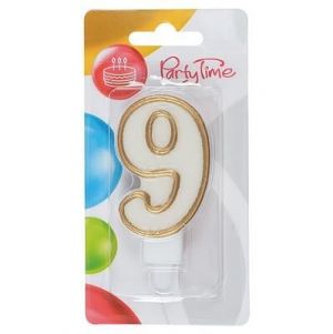 Svíčky dortové čísla 9 ARPEX