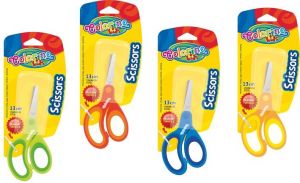 Colorino nůžky 13cm guma blister /12/