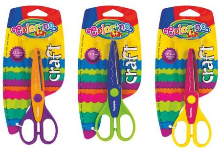 Colorino nůžky CRAFT blister /12/