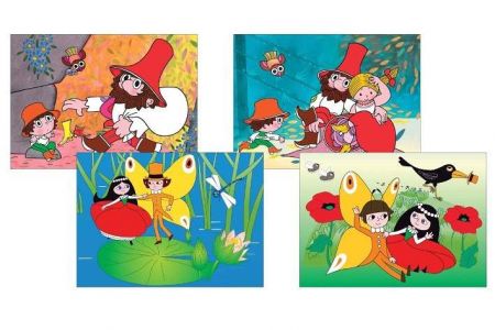 Pohled Večerníčky, Disney