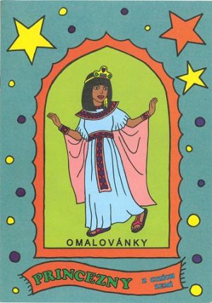 CB omalovánky A5 Princezny