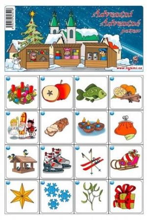 MP pexeso A4 Adventní