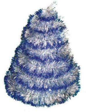 Řetěz ENI 15 stříbrno modrý