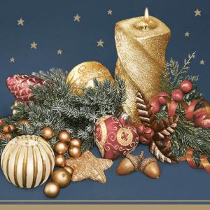 Ubrousky MAKI L (20ks) Chrismas Aved Arrangement