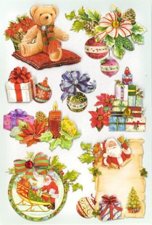 BREWIS samolepka CLX22 Vánoční 3D