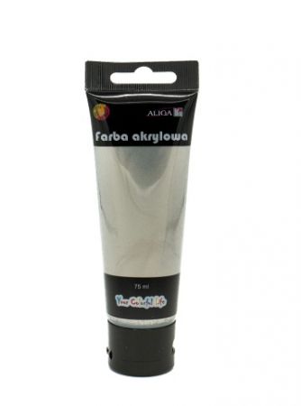 ALIGA akrylové barvy FT-102 stříbrná 75ml