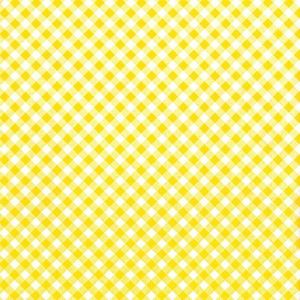 Ubrousky MAKI L (20ks) Diagonal Yellow Check