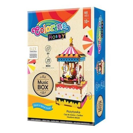 Colorino HOBBY Music Box &quot;Merry go round&quot;