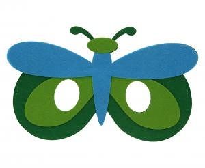 Párty maska filcová VÁŽKA