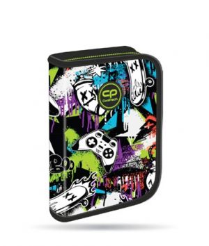 Penál 1 zip Clipper Peek a Boo - prázdný