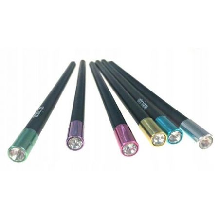 Tužka STRIGO z černého dřeva s barevným diamantem