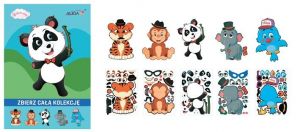 Samolepky zvířátka k dotvoření