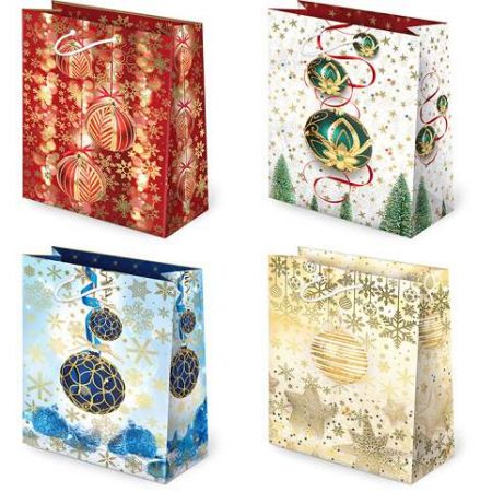 Vánoční papírová taška T-2L sestava 40