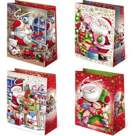 Vánoční papírová taška T-4L sestava 25