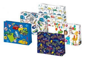 Vánoční papírová taška T-8L sestava 41