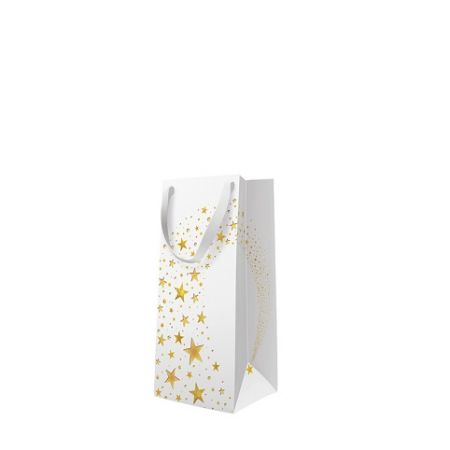 Vánoční papírová taška PAW Colorful Christmas Trees DEO