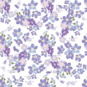 Ubrousky DAISY L (20ks) Delicate Forget me nots