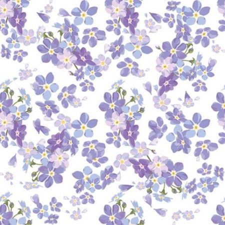 Ubrousky DAISY L (20ks) Delicate Forget me nots