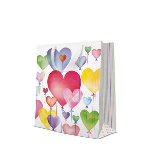 Papírová taška PAW Premium střední Lovely Baloons