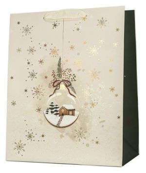Vánoční papírová taška Anna Style TX1 227 střední