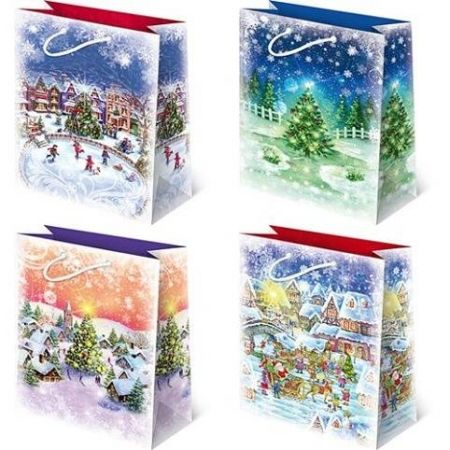 Vánoční papírová taška T-5L sestava 46