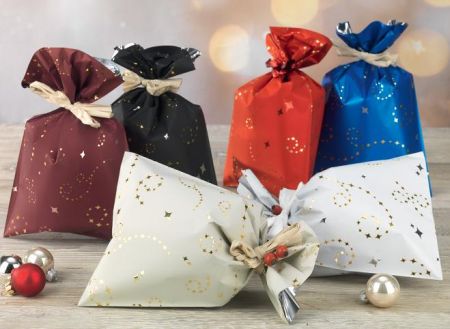 Vánoční sáček STELLANTI 20 x 35 cm