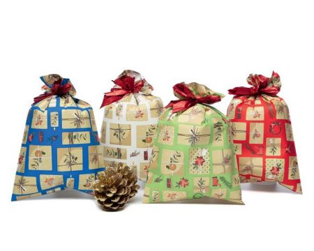 Vánoční sáček Cadeau 25 x 40 cm