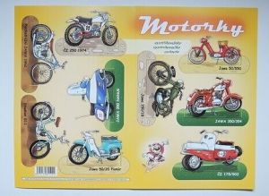 Vystřihovánky Motorky