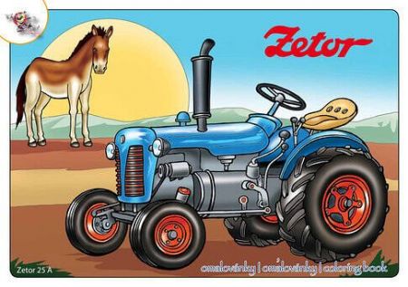 Omalovánky traktory