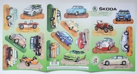 Vystřihovánky Škoda