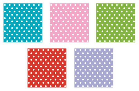 Dárkový papír rolička 200x70cm puntík.