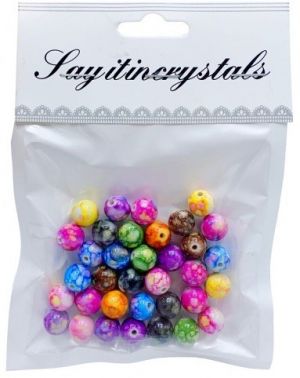 Korálky 10mm 20g 510-62