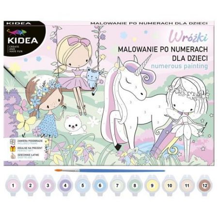 Malování podle čísel na plátno 20x30cm - Víly