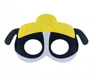 Paska PAW PATROL Rubble, černá - fleece