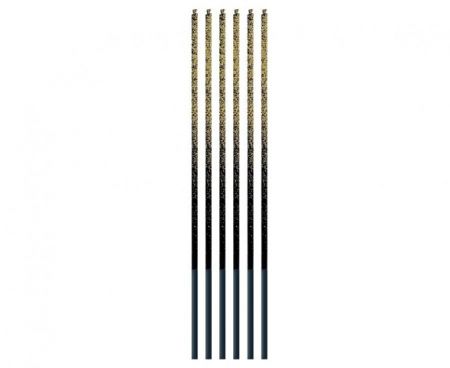 Svíčky dortové "SLIM" Ombre 17cm, 6ks