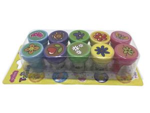 Razítko sada 10ks kvítí