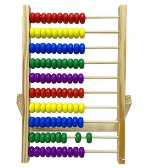 Počítadlo dřevěné 17x24cm