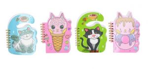 Notes spirála nelinkovaný 9,5x13 cm, 50 stran - MIX (W019377)