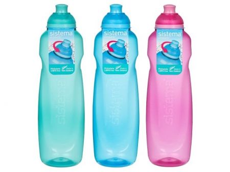Sistema® Hydrate™ Láhev Helix Squeeze Twist ‘n’ Sip 600 ml, mix barev