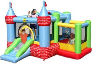 Skákací nafukovací hrad Zámek s míčky