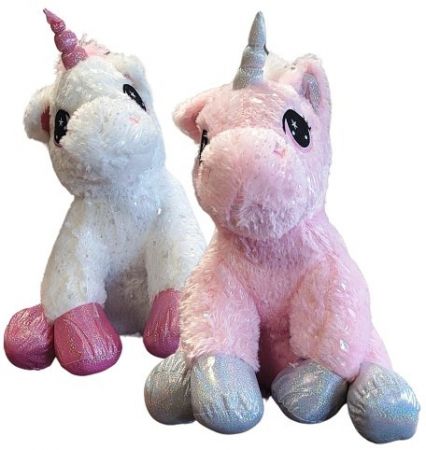 PLYŠÁKOV - Jednorožec sedící 60 cm - 2 druhy