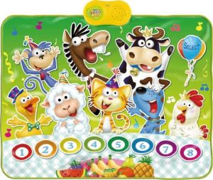 Hrací podložka - zvířecí párty