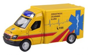 Záchranáři 1:36 Ambulance ZZS Mercedes-Benz - bez obalu