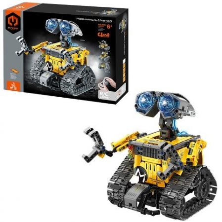 Stavebnice 4v1 R/C Roboti & Pásové stroje 560 ks