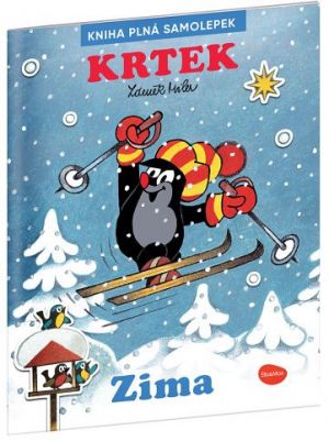 KRTEK a ZIMA¦ Kniha samolepek